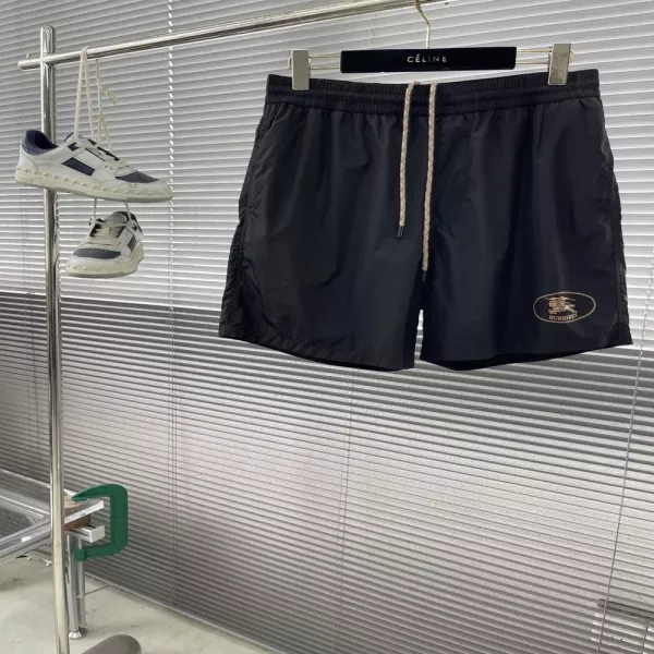 버버리 기사 문장 프린트 스윔 팬츠