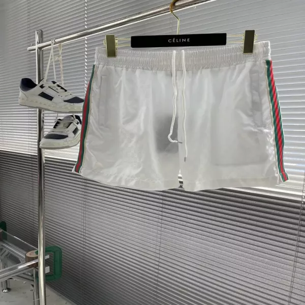 구찌 더블지 자카드 컬러 사이드 밴딩 반바지