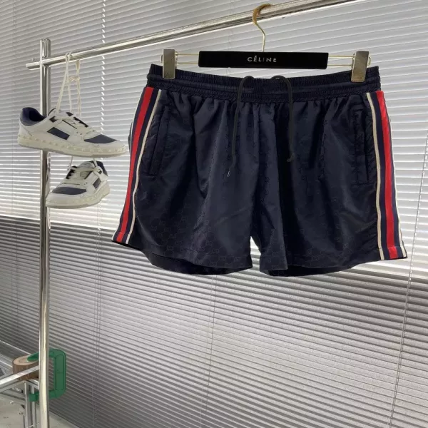 구찌 더블지 자카드 컬러 사이드 반바지