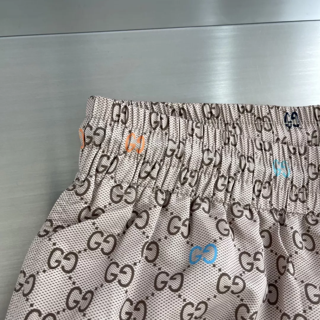 구찌 GG 자카드 프린트 스윔 쇼츠 상세 이미지 4