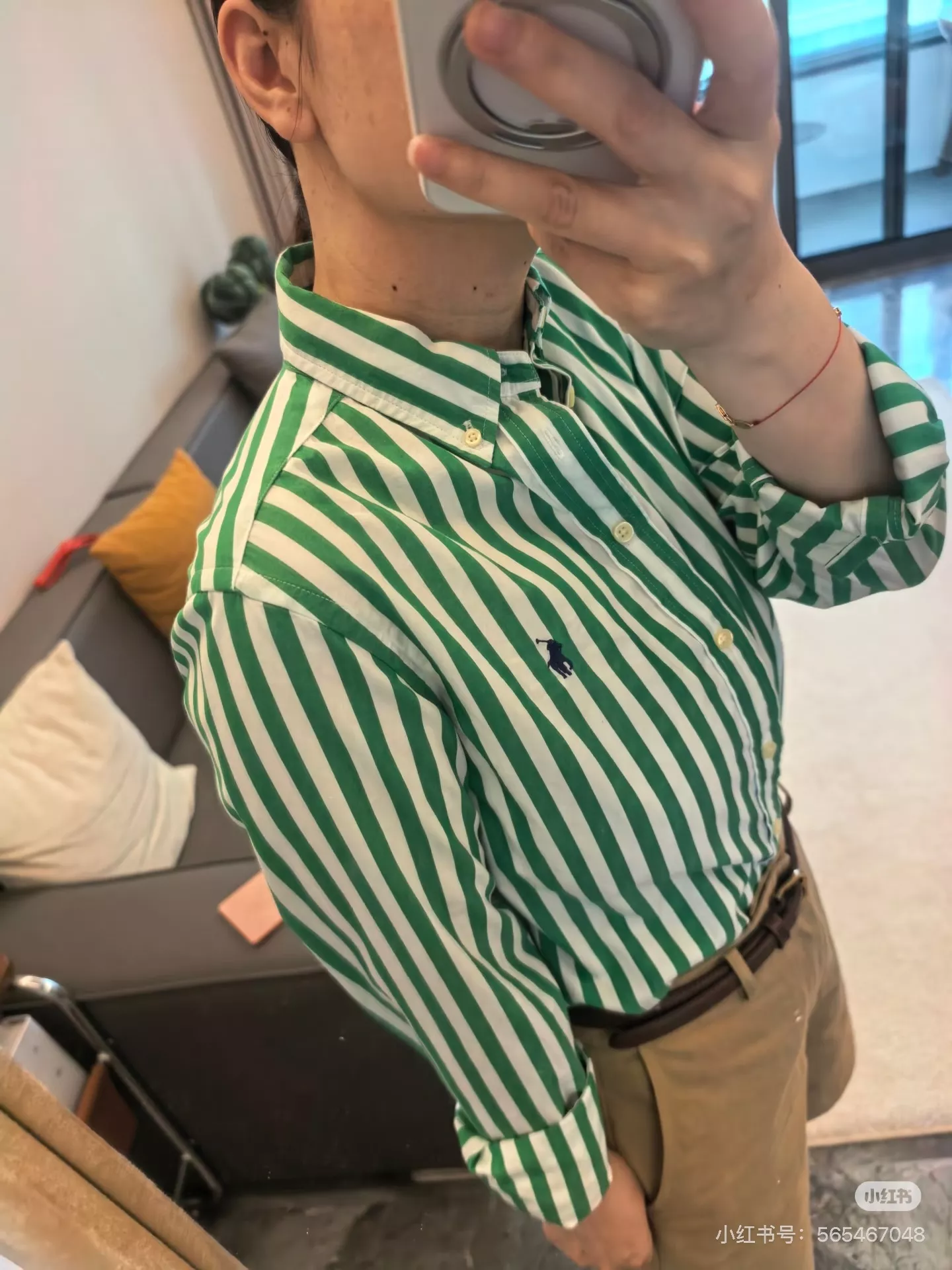 랄프로렌 스트라이프 린넨 셔츠 상세 이미지 34