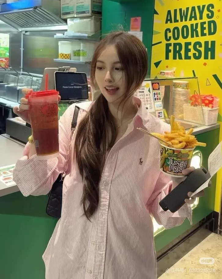 랄프로렌 스트라이프 코튼 옥스포드 셔츠 상세 이미지 45