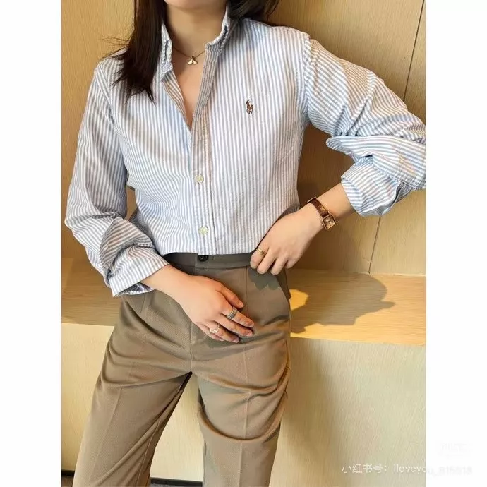 랄프로렌 스트라이프 코튼 옥스포드 셔츠 상세 이미지 39