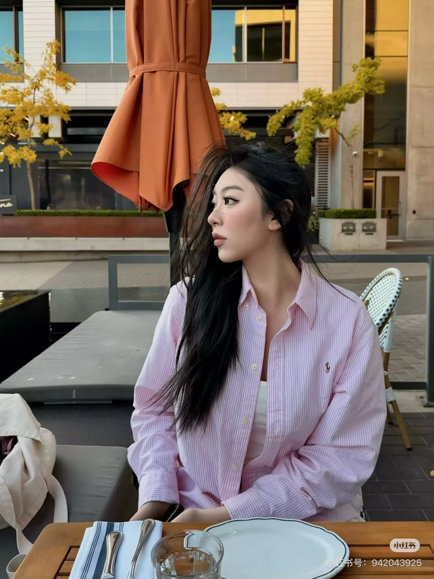 랄프로렌 스트라이프 코튼 옥스포드 셔츠 상세 이미지 48