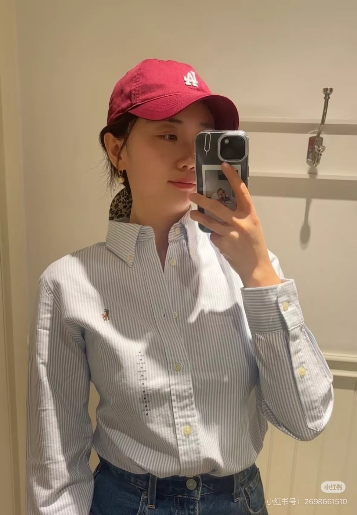랄프로렌 스트라이프 코튼 옥스포드 셔츠 상세 이미지 36