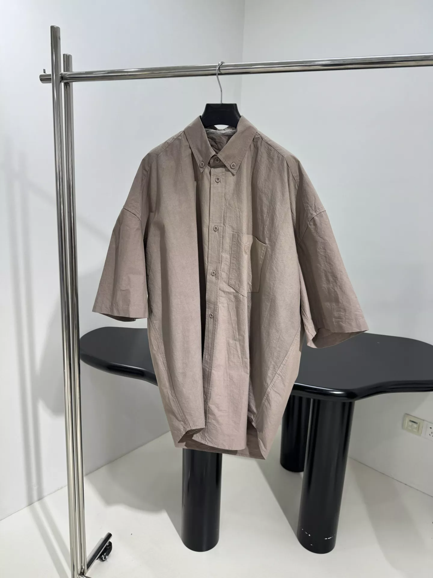 발렌시아가 로렐 클래식 오버핏 셔츠 팬츠 세트 상세 이미지 1