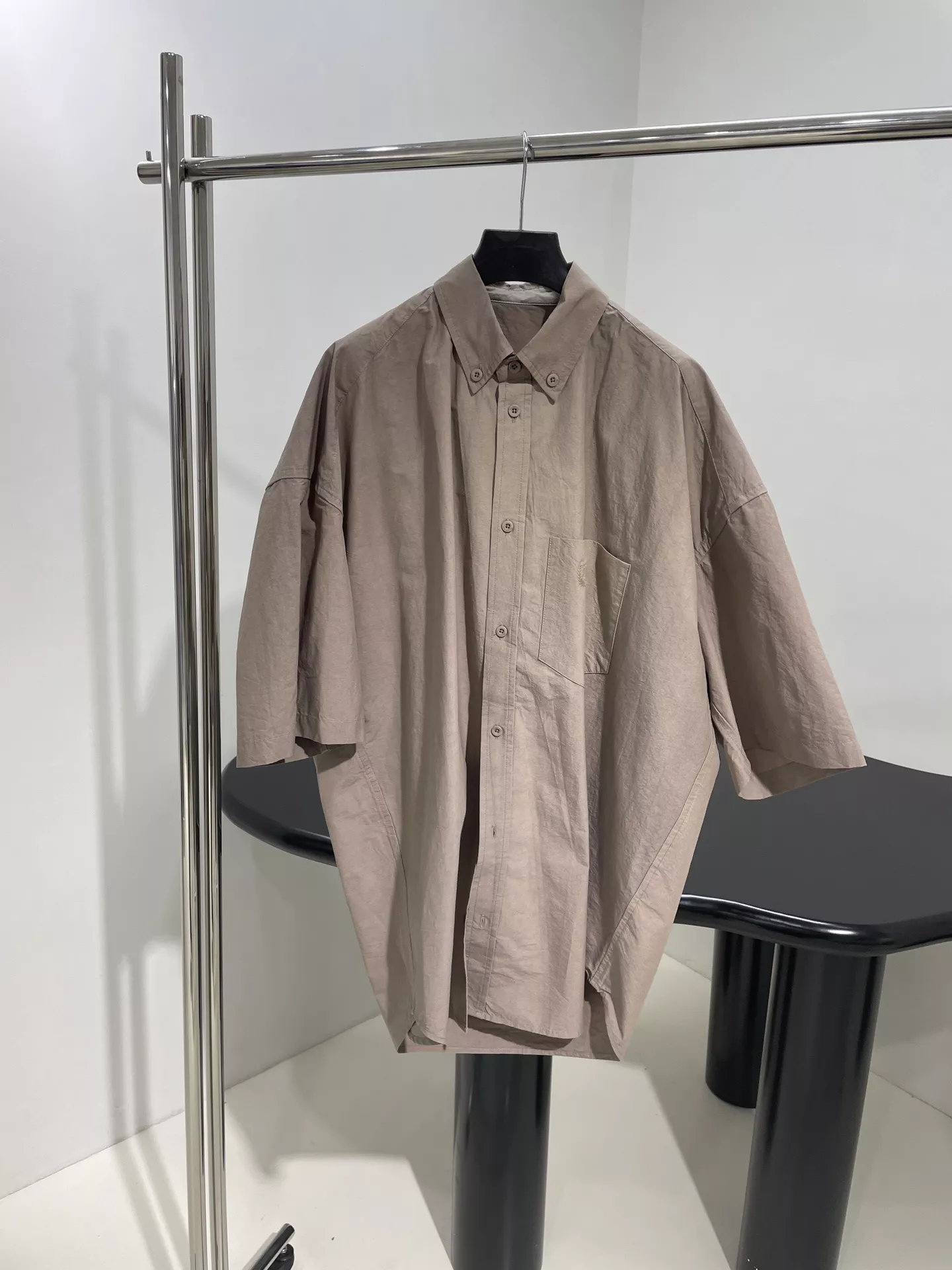발렌시아가 로렐 클래식 오버핏 셔츠 팬츠 세트 상세 이미지 7