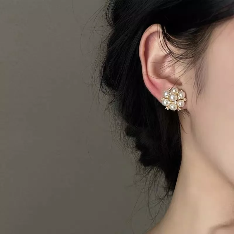셀린느 플라워 진주 이어링 상세 이미지 10