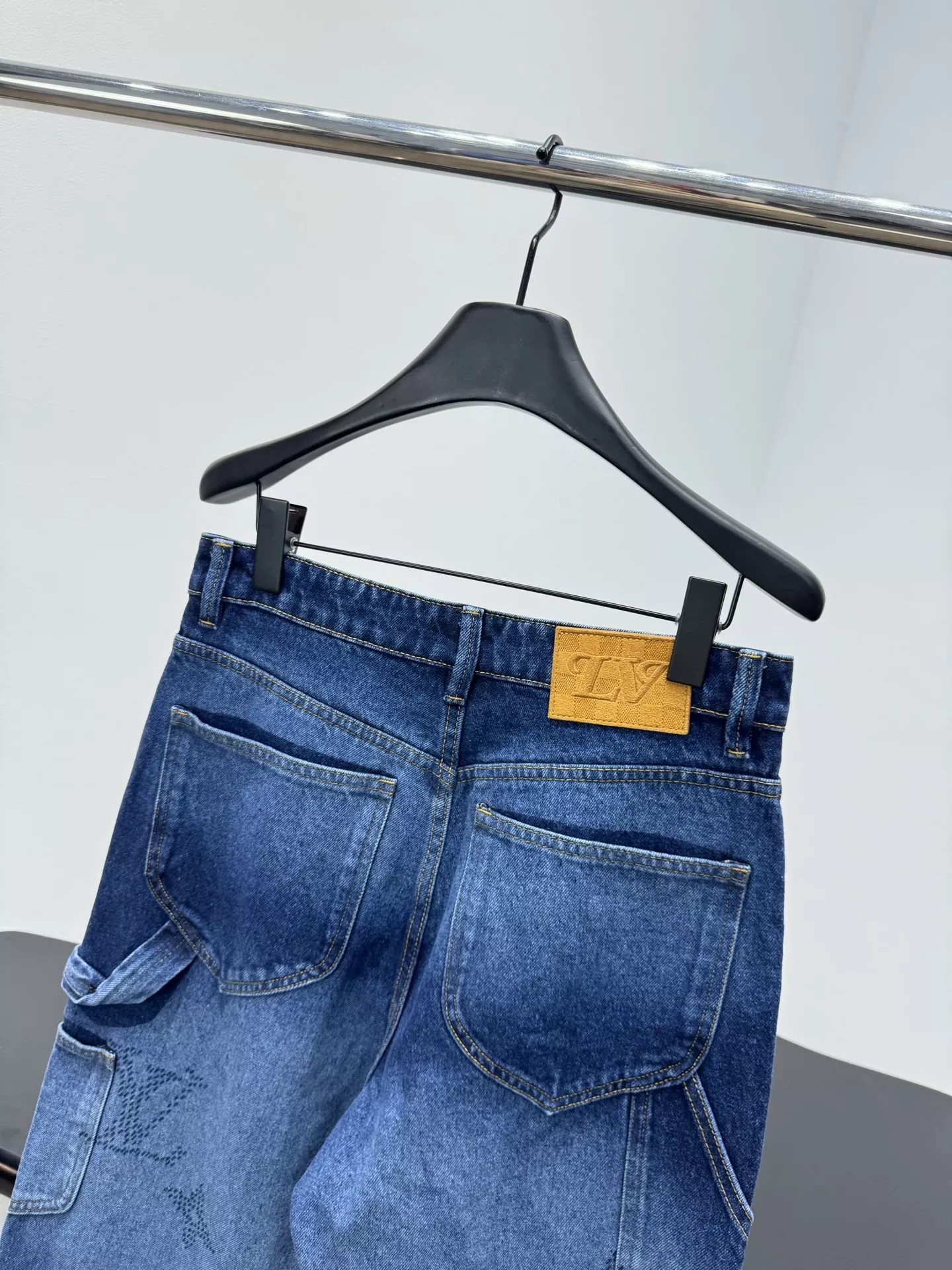 루이비통 모노그램 데님 재킷 팬츠 세트 상세 이미지 13