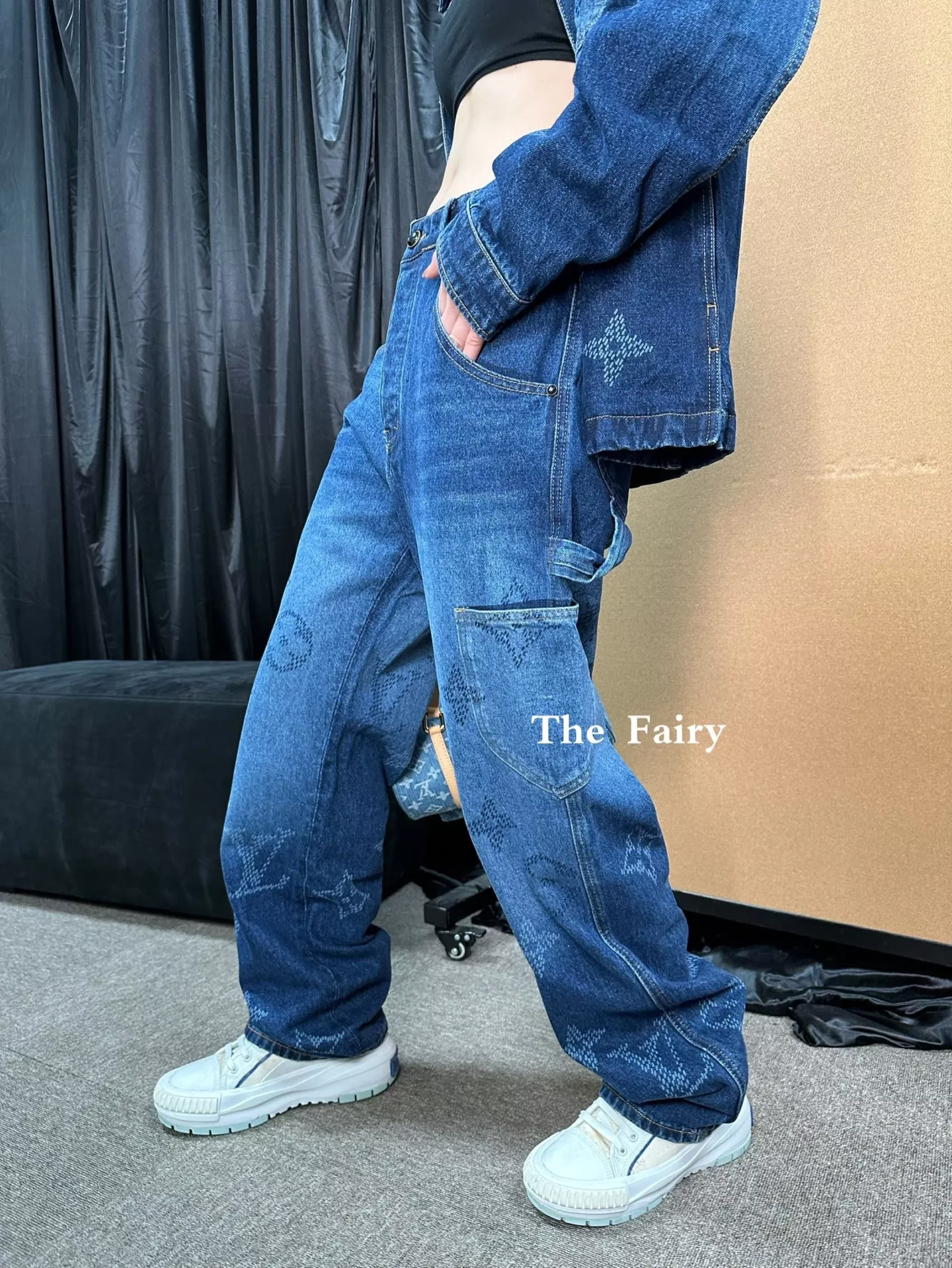 루이비통 모노그램 데님 재킷 팬츠 세트 상세 이미지 23