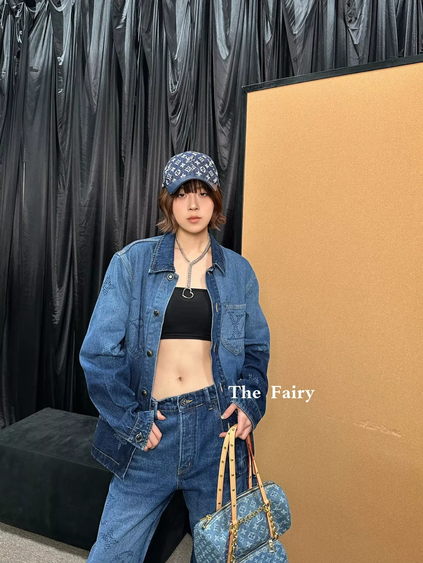 루이비통 모노그램 데님 재킷 팬츠 세트 상세 이미지 24