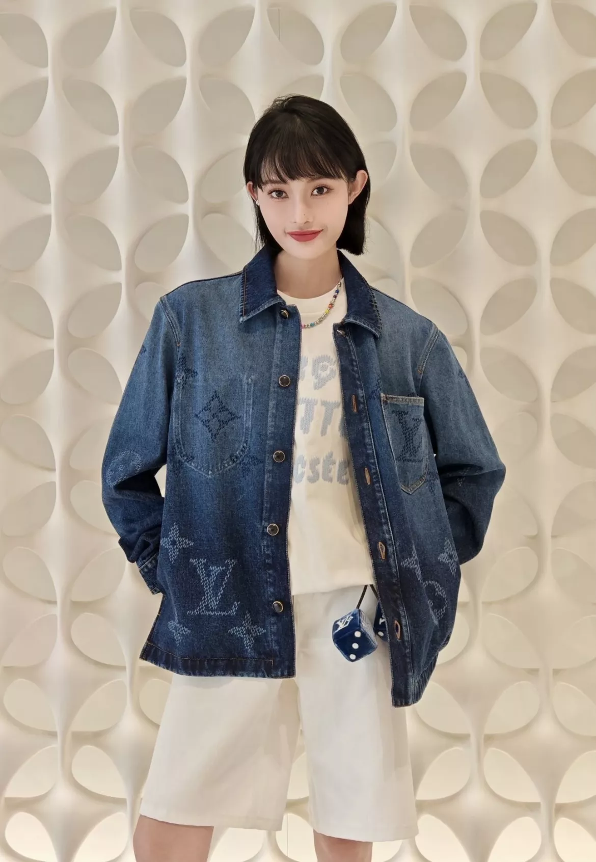루이비통 모노그램 데님 재킷 팬츠 세트 상세 이미지 32