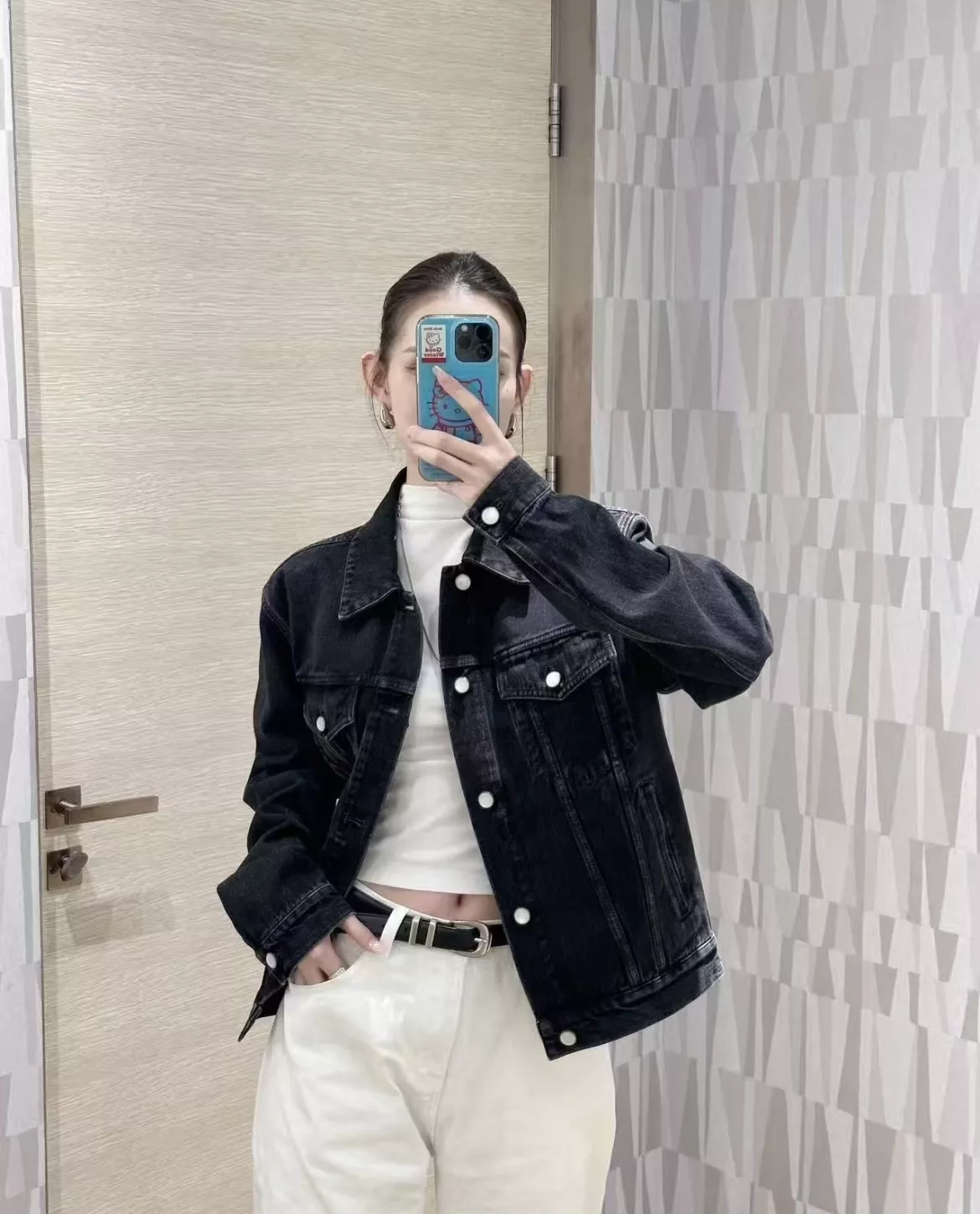 루이비통 데님 트러커 재킷 팬츠 세트 상세 이미지 34