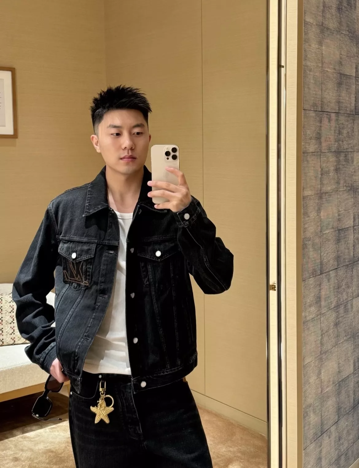 루이비통 데님 트러커 재킷 팬츠 세트 상세 이미지 33