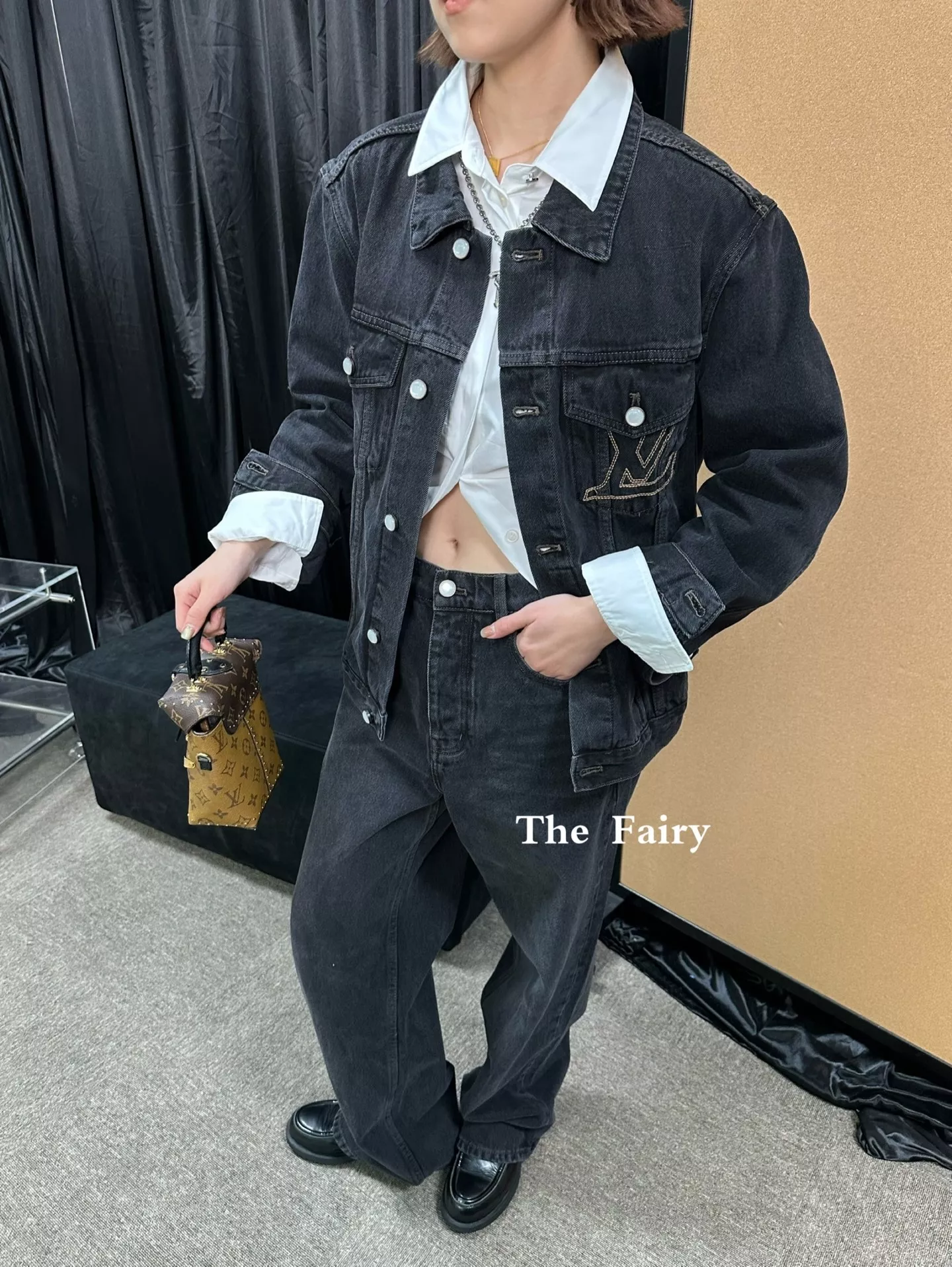 루이비통 데님 트러커 재킷 팬츠 세트 상세 이미지 27