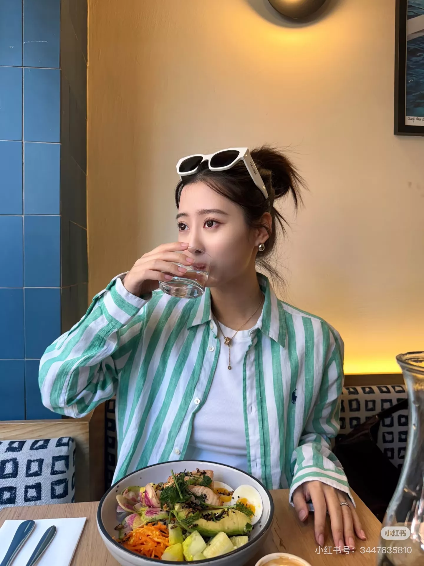 랄프로렌 포니 자수 린넨 스트라이프 셔츠 상세 이미지 80