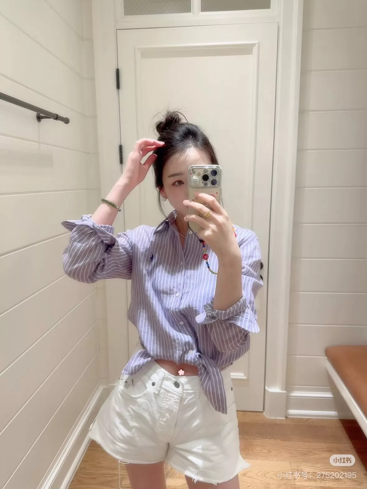 랄프로렌 포니 자수 린넨 스트라이프 셔츠 상세 이미지 61