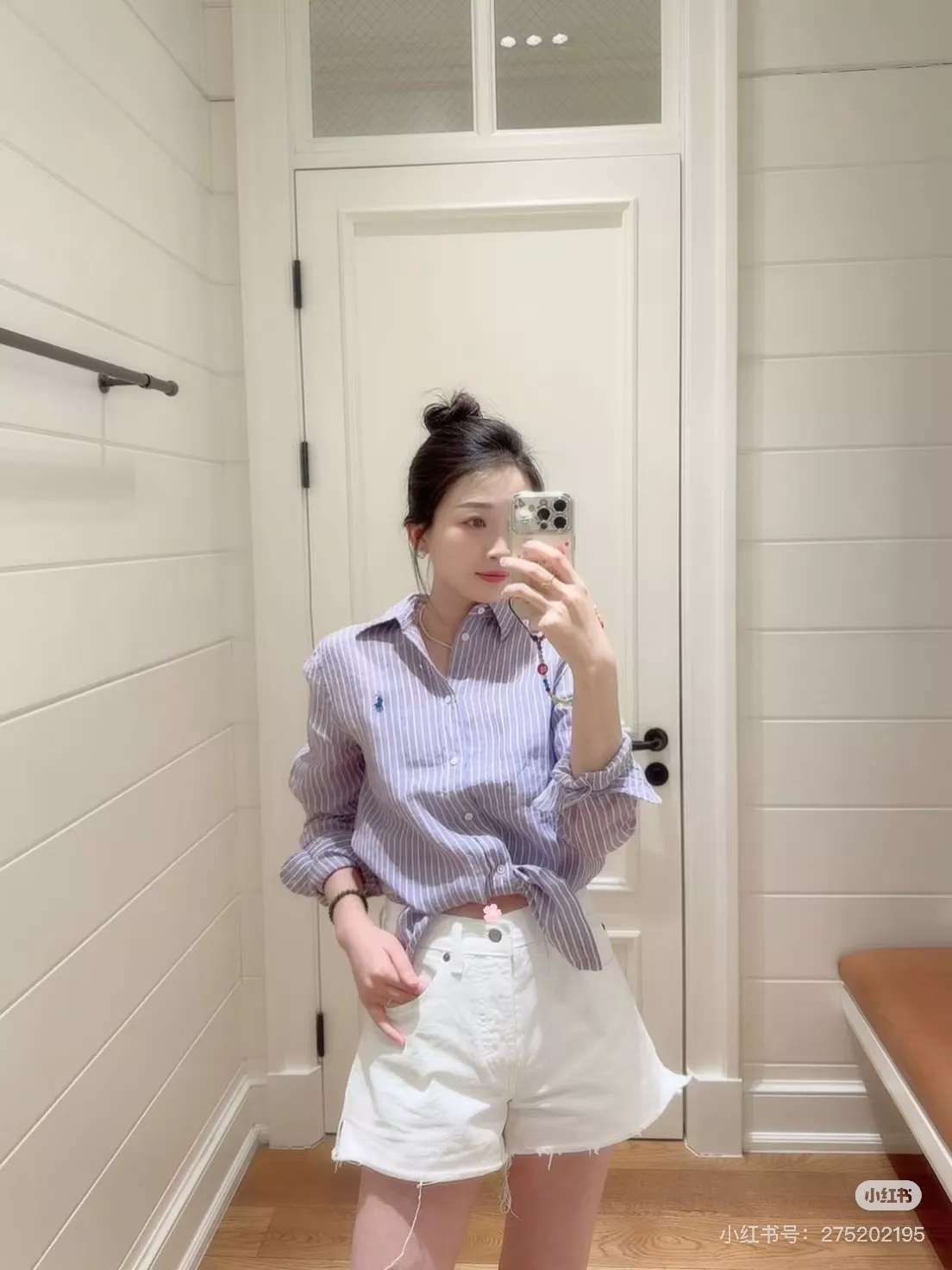 랄프로렌 포니 자수 린넨 스트라이프 셔츠 상세 이미지 60