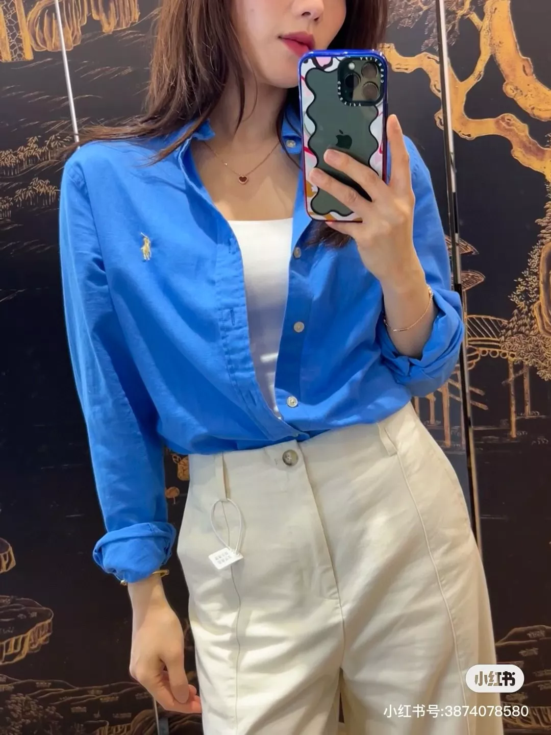 랄프로렌 포니 자수 린넨 셔츠 상세 이미지 50