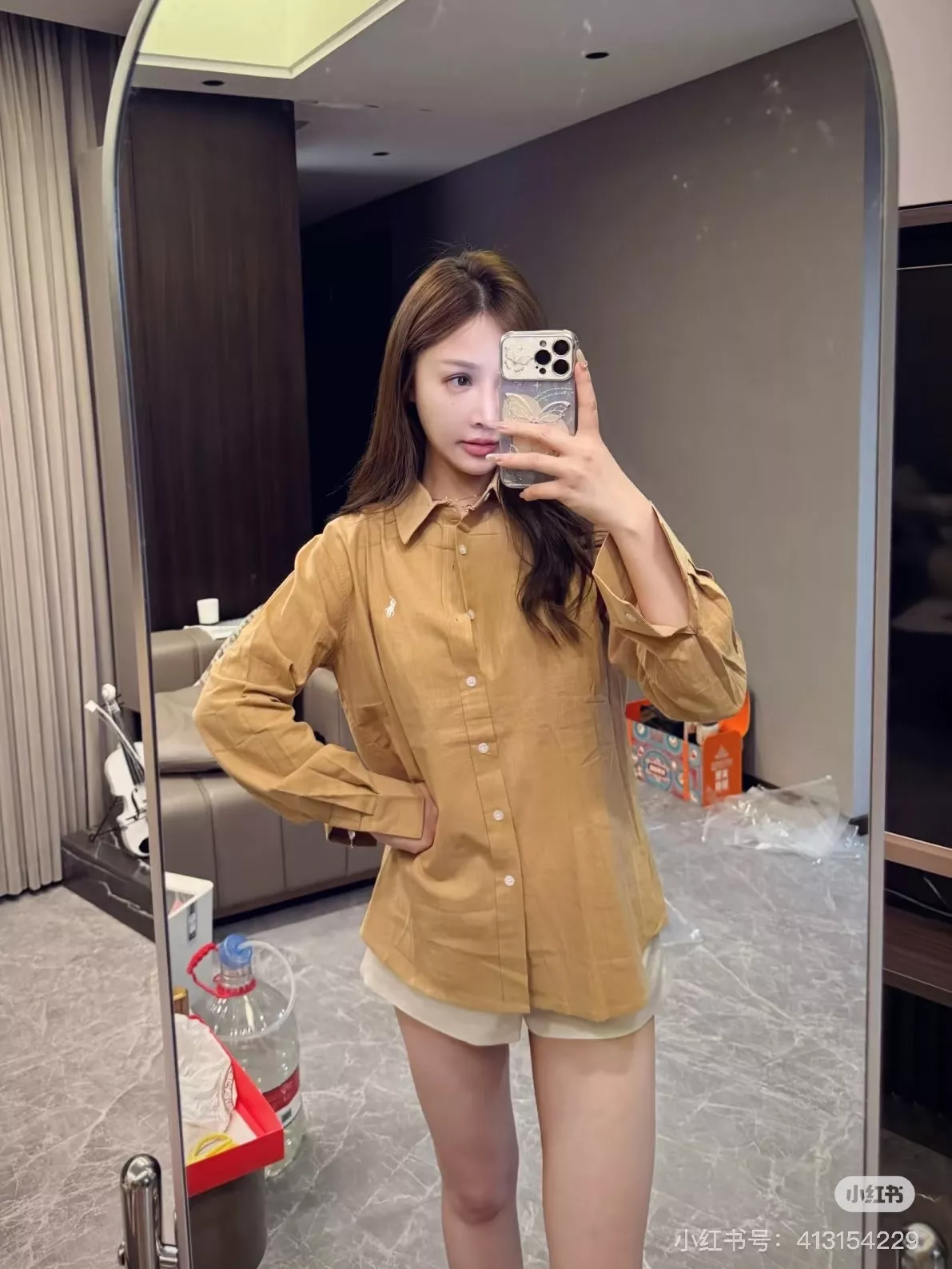 랄프로렌 포니 자수 린넨 셔츠 상세 이미지 49