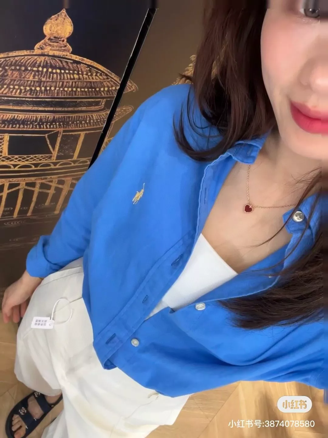 랄프로렌 포니 자수 린넨 셔츠 상세 이미지 51