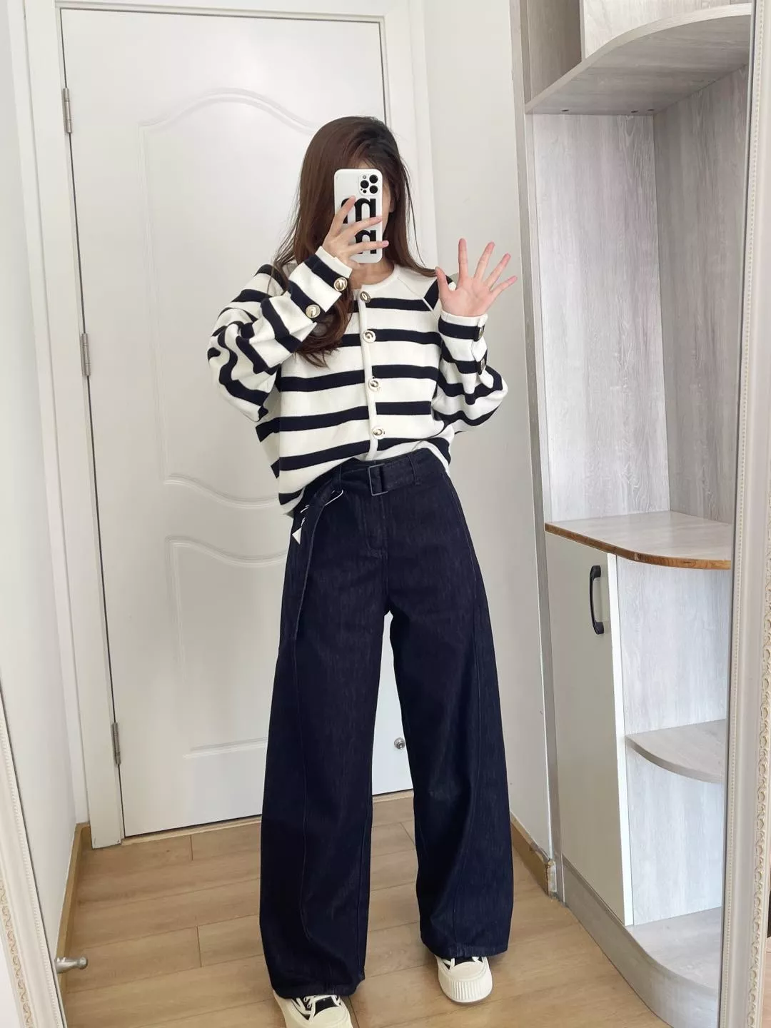 르메르 벨트 와이드 데님 팬츠 상세 이미지 35