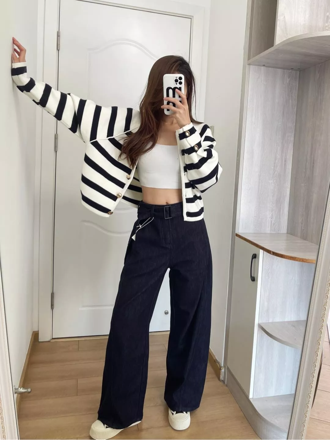 르메르 벨트 와이드 데님 팬츠 상세 이미지 32