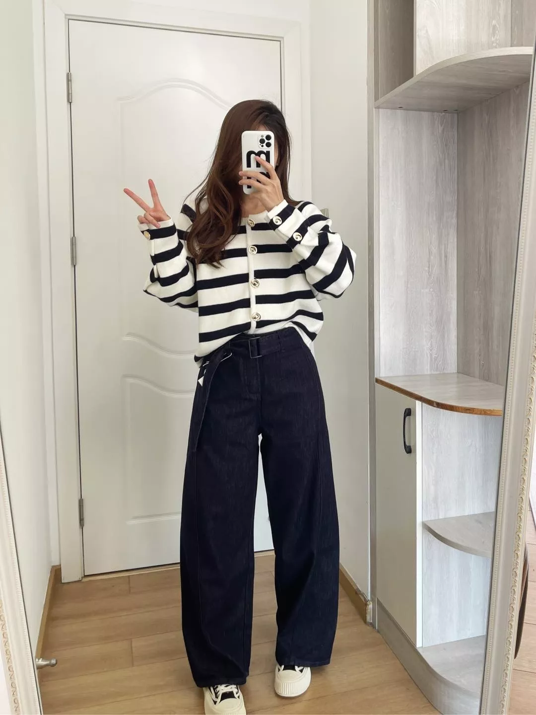 르메르 벨트 와이드 데님 팬츠 상세 이미지 34