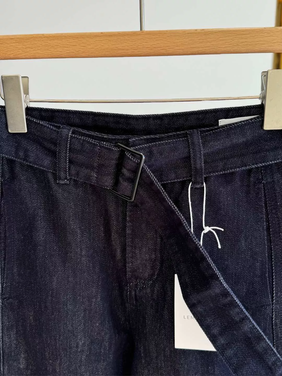 르메르 벨트 와이드 데님 팬츠 상세 이미지 5