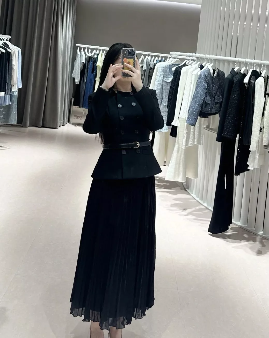 디올 여성 재킷 스커트 세트 상세 이미지 18