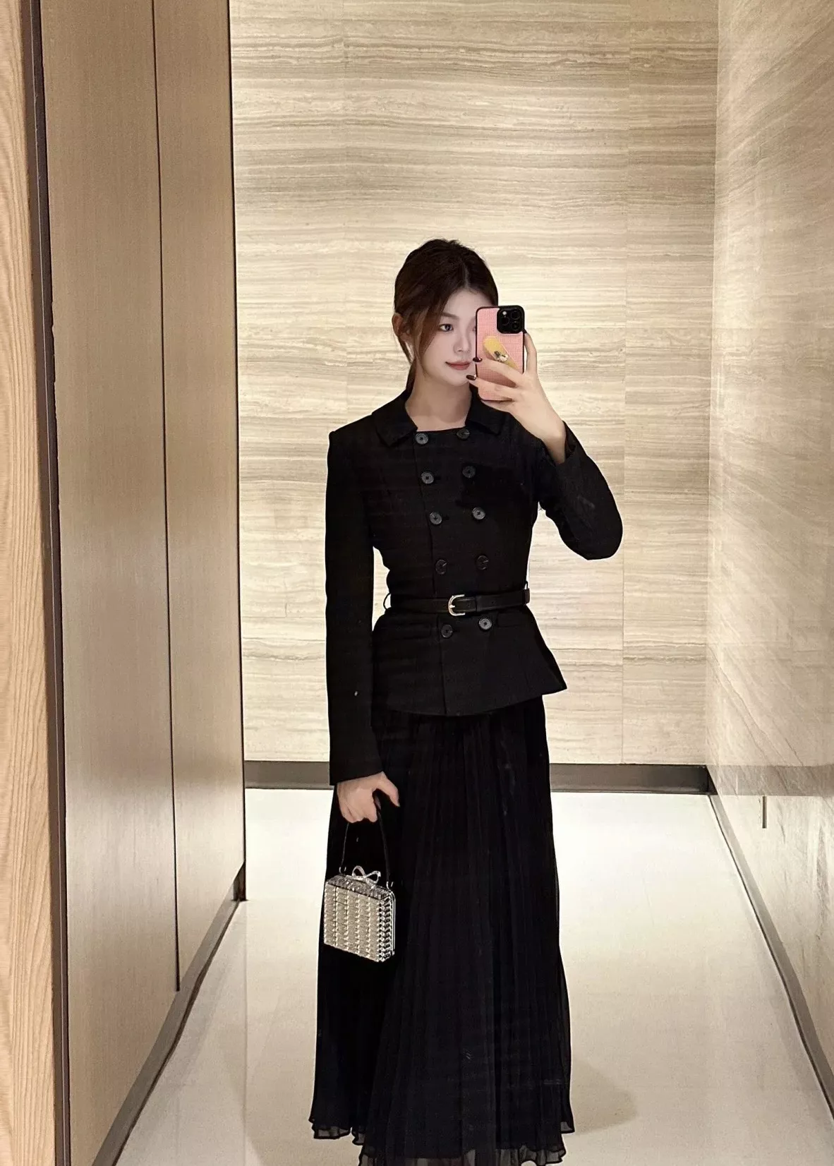 디올 여성 재킷 스커트 세트 상세 이미지 15