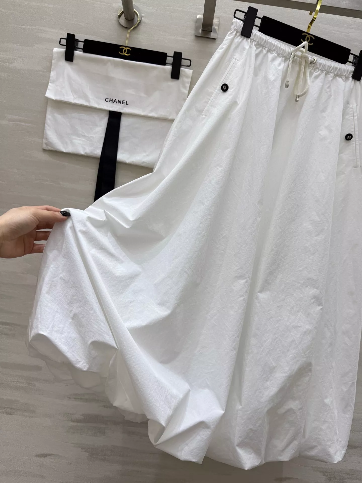 샤넬 빈티지 무드 벌룬 스커트 상세 이미지 8