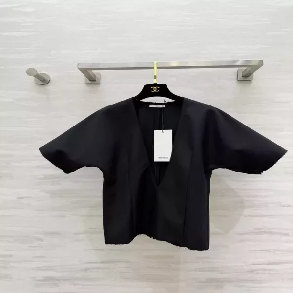 에디션 브이넥 러프 컷 상의