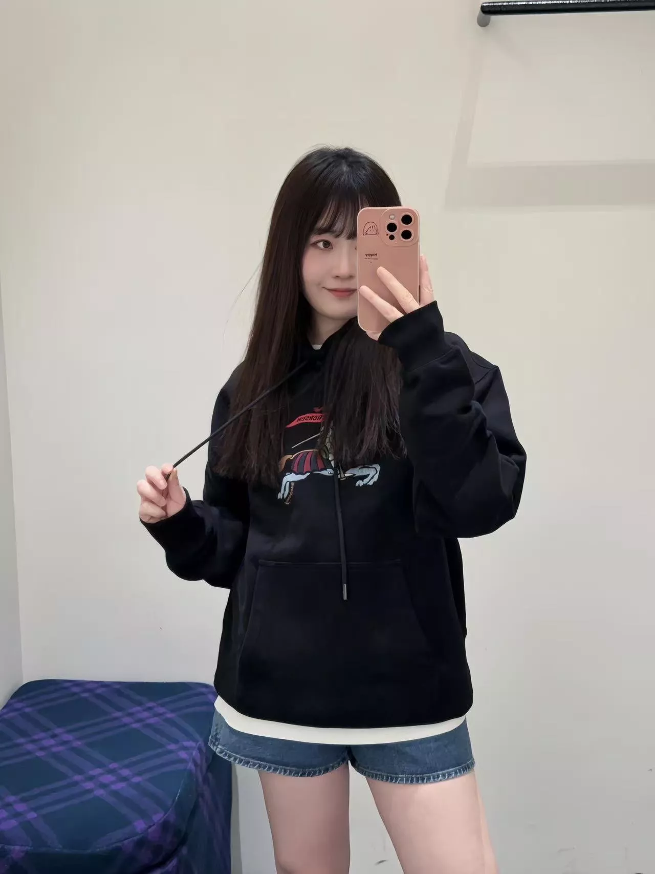 버버리 컬러 전마 자수 후드 스웨트셔츠 상세 이미지 16