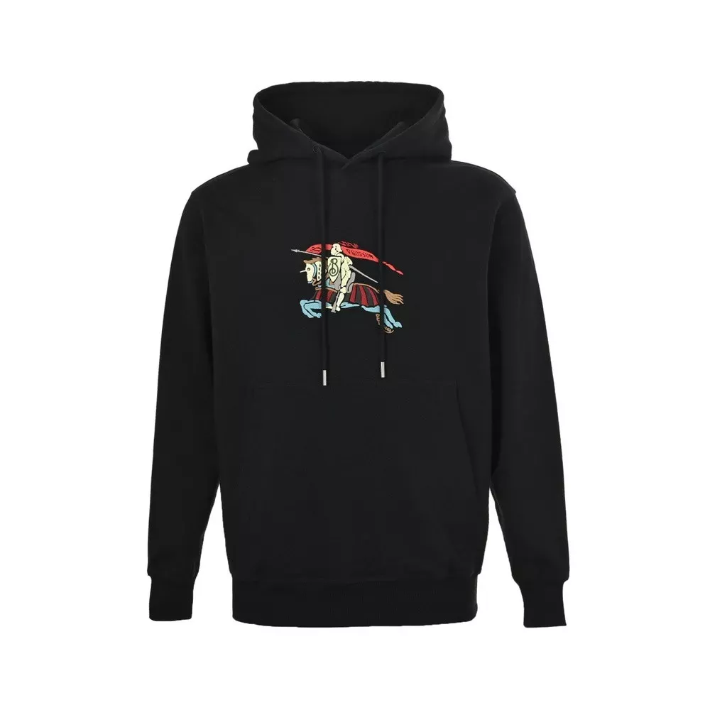 버버리 컬러 전마 자수 후드 스웨트셔츠