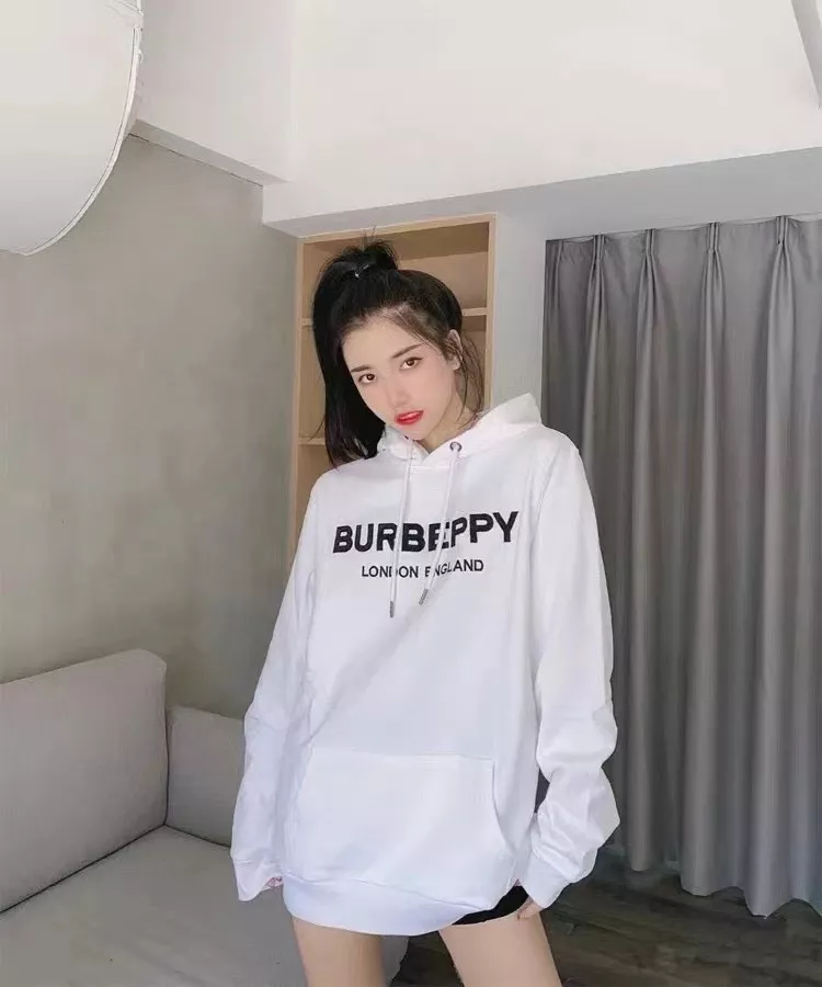 버버리 클래식 레터 프린트 후드 스웨트셔츠 상세 이미지 11