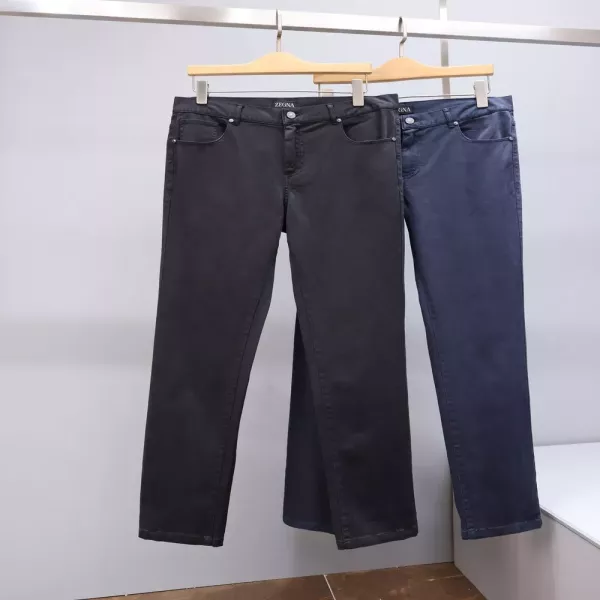 제냐 남성 마이크로 스판 캐주얼 팬츠
