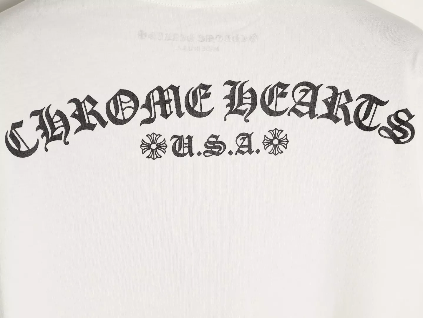 크롬하츠 백 레터링 프린트 긴소매 티셔츠 상세 이미지 6