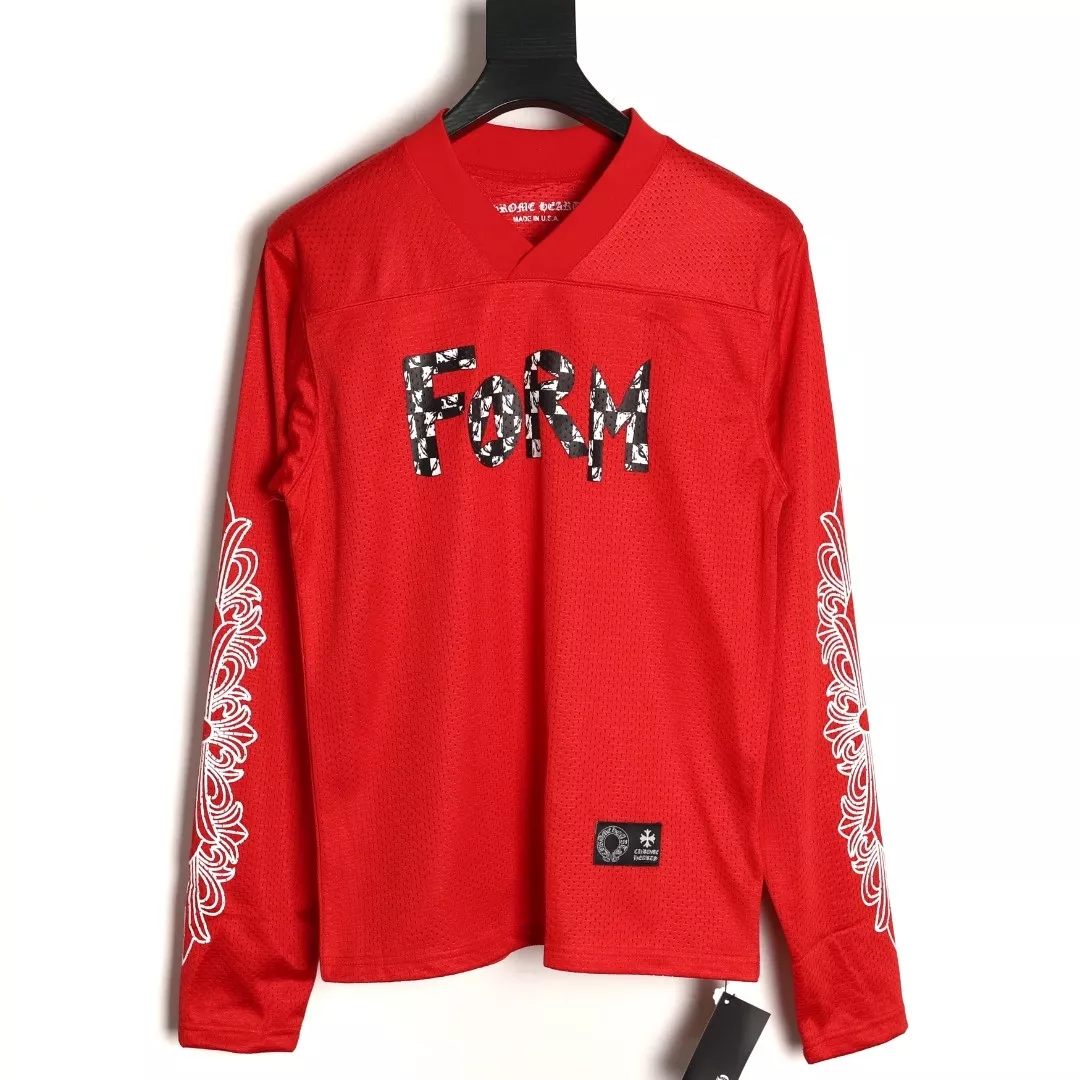 크롬하츠 메쉬 더블 레이어 하키 긴소매 티셔츠 상세 이미지 1