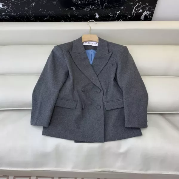 발렌티노 더블브레스트 울 블렌드 재킷