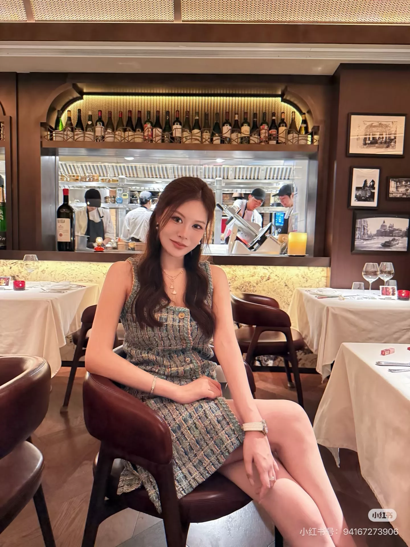 샤넬 트위드 민소매 원피스 상세 이미지 34