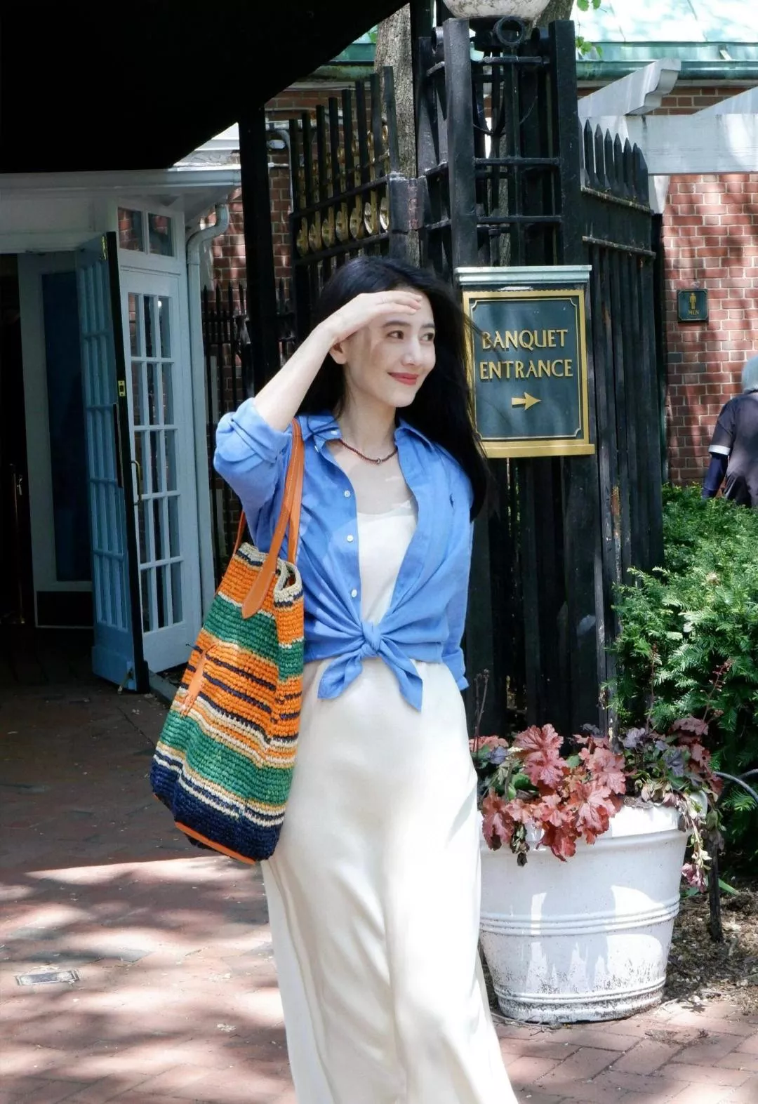 랄프로렌 여성 린넨 자수 로고 셔츠 상세 이미지 88
