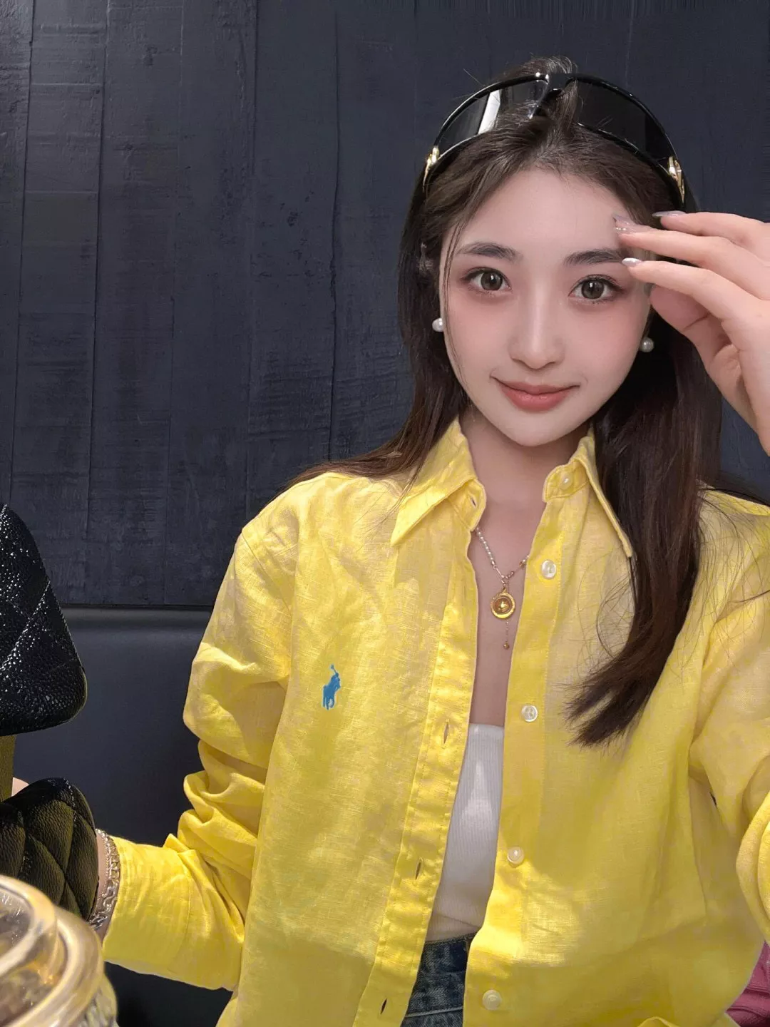 랄프로렌 여성 린넨 자수 로고 셔츠 상세 이미지 73