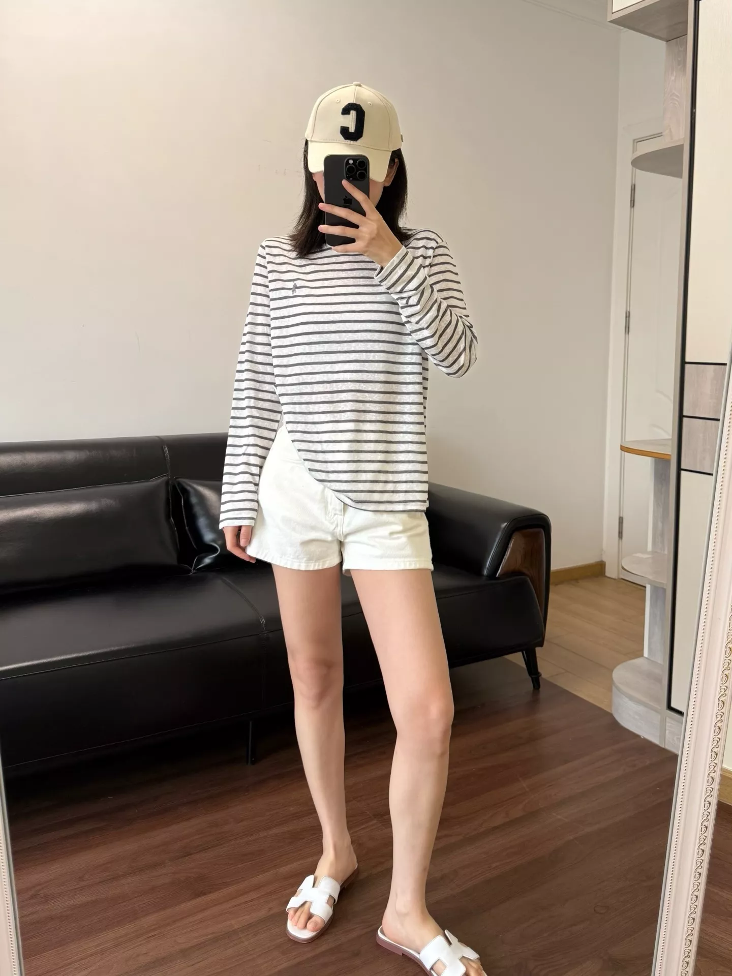 에디션 화이트 와이드 데님 팬츠 상세 이미지 71