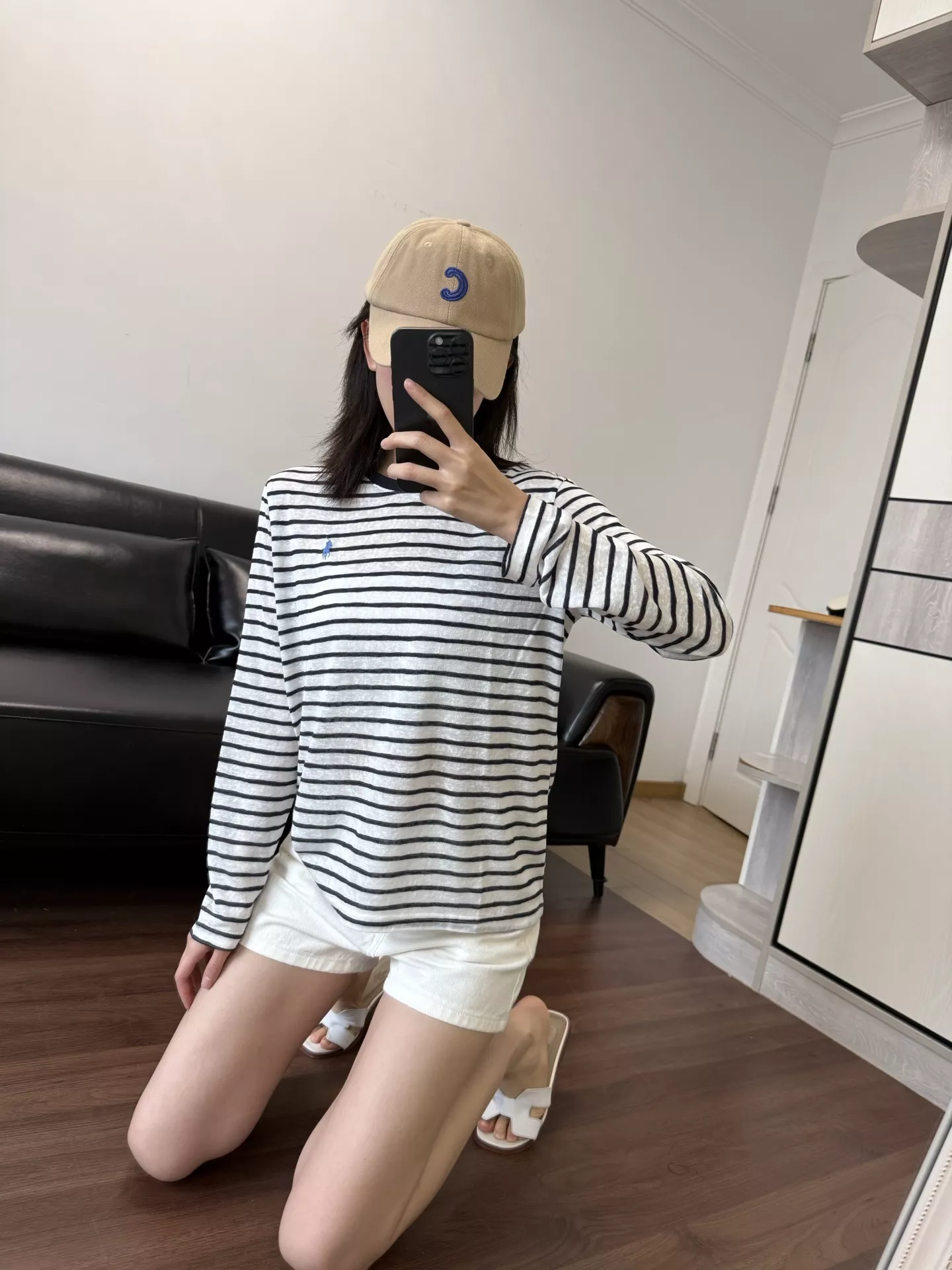 에디션 화이트 와이드 데님 팬츠 상세 이미지 77