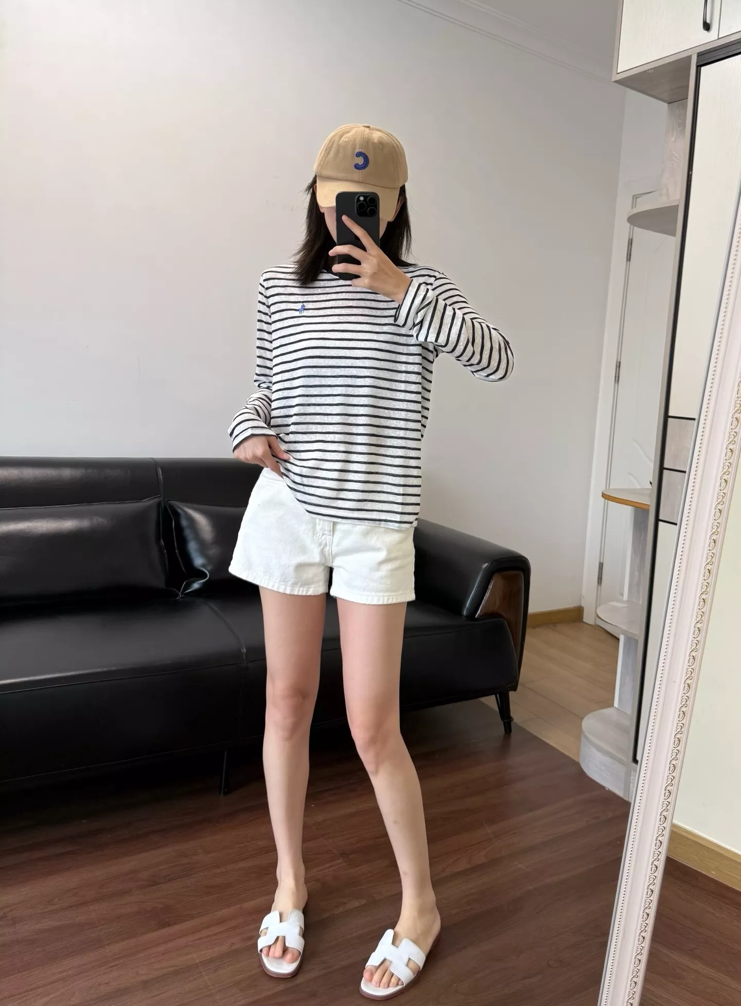 에디션 화이트 와이드 데님 팬츠 상세 이미지 72