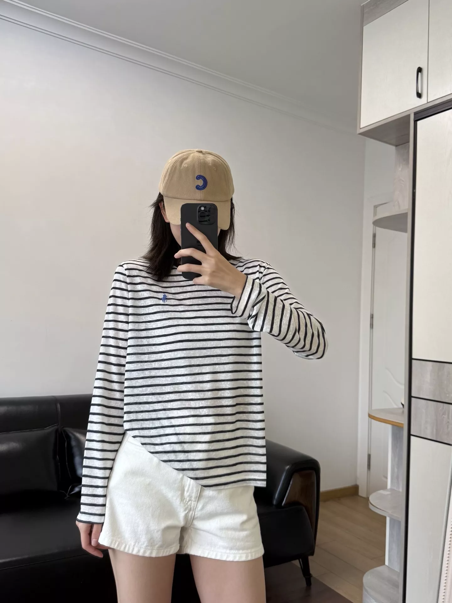 에디션 화이트 와이드 데님 팬츠 상세 이미지 76