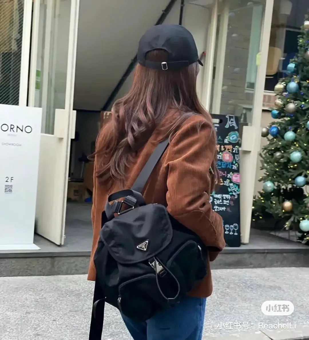 프라다 나일론 플랩 백팩 상세 이미지 14