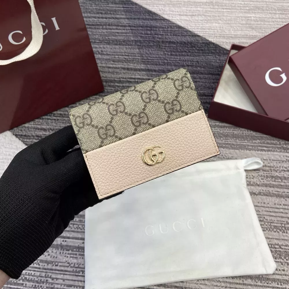 구찌 더블지 GG 슈프림 카드 월렛