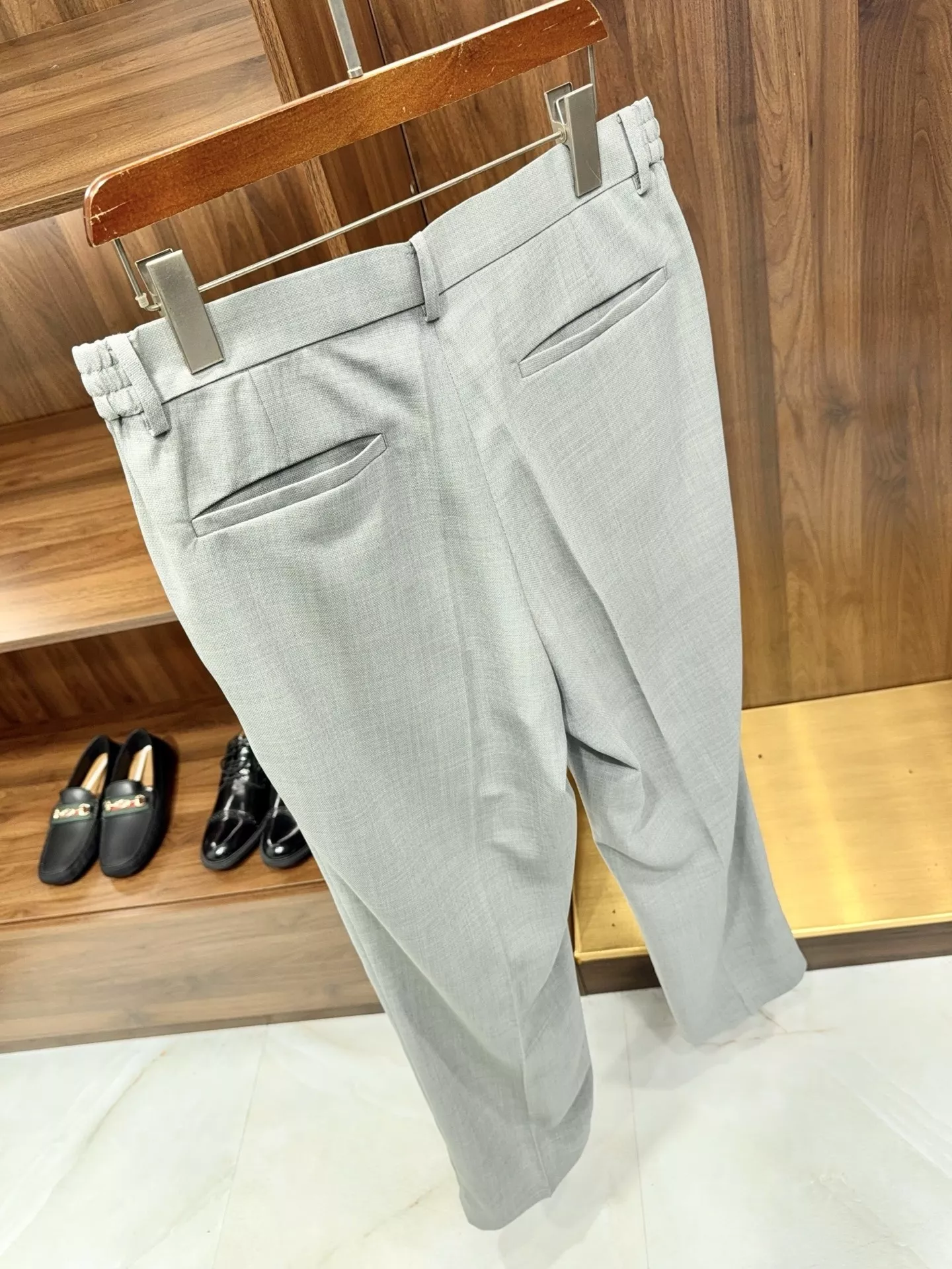 로로피아나 남성 아세테이트 실크 혼방 휴식 팬츠 상세 이미지 18